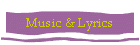Music & Lyrics