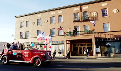 The historical Hotel Holland in Alpine