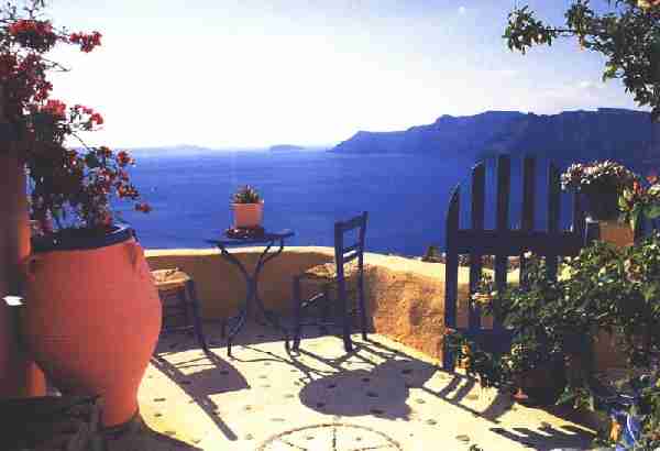 View over Corfu-Bay