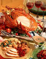 Turkey feast