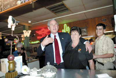 George W. in Nuthin' Fancy