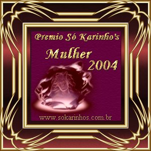 My first award from Brasil!!!