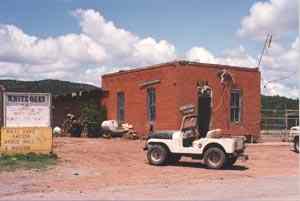White Oaks Saloon and Dance Hall - Courtesy of Dolores Steele