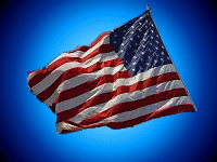 Image of flag created using the point to point option of selection tool