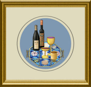 Image of a full serving tray