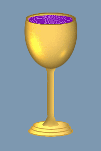 Image of a Golden Goblet