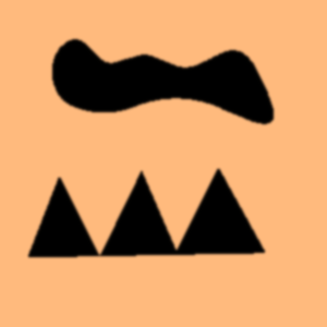 Design drawn using point to point option of selection tool