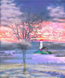 Stormy night picture