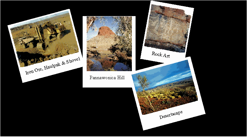 montage of pannawonica photos