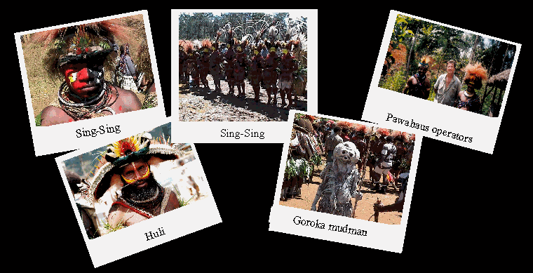 montage of my photos from PNG