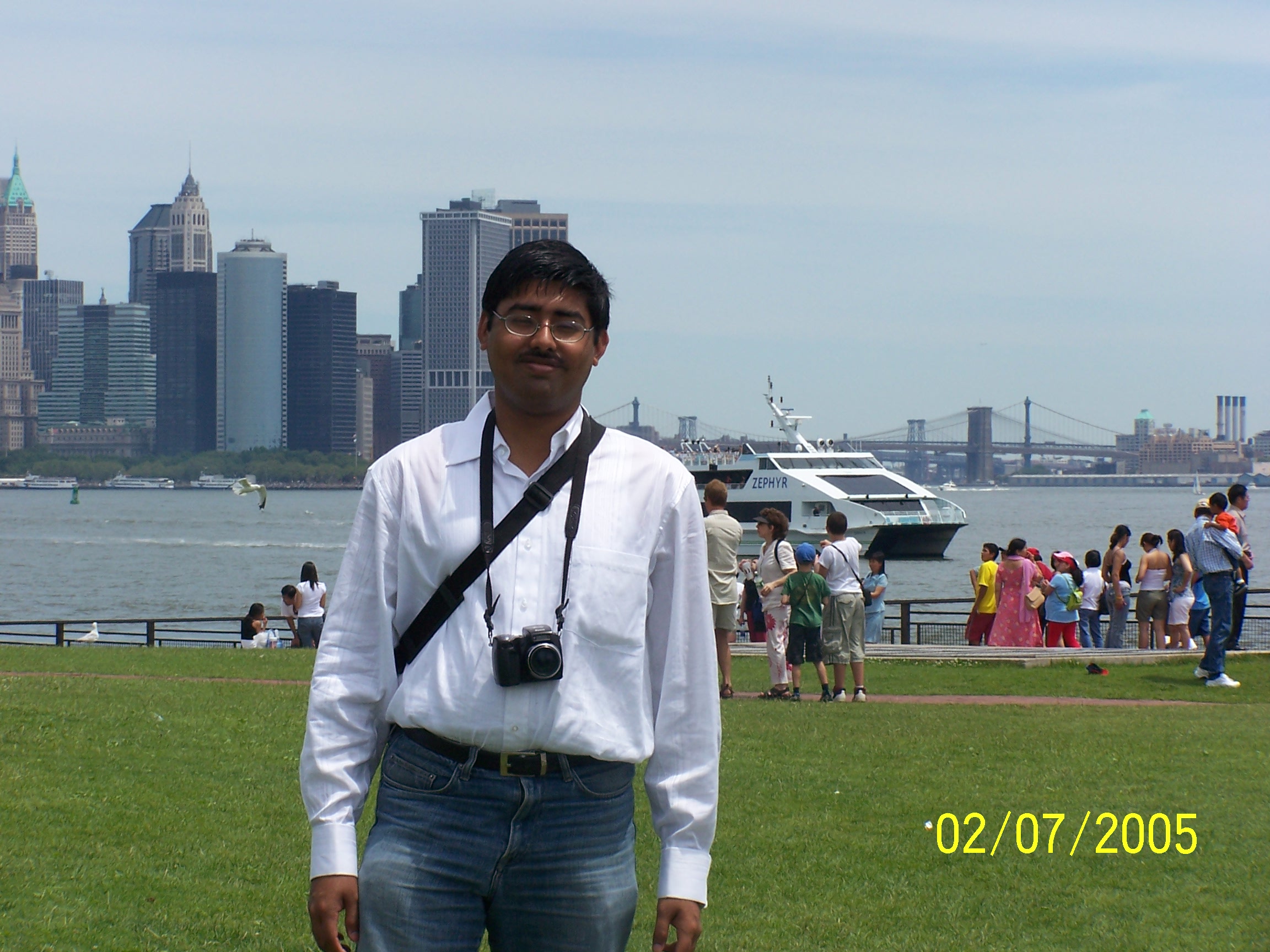 Soumya@Liberty Island