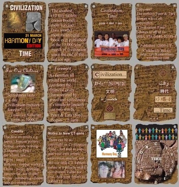 Civilization Time - - Harmony Day Edition