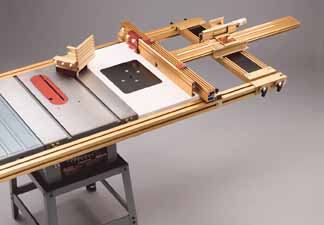Incra TS-III with joinery fence for router table