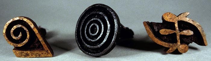 Brown Andinkra Stamps