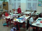 A class at the school