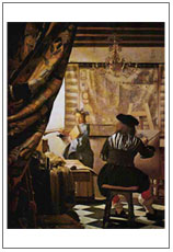 El Taller del Pintor o Vermeer en su Estudio