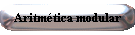 Aritm�tica modular