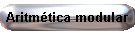 Aritm�tica modular