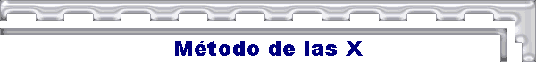 M�todo de las X