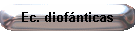 Ec. diof�nticas