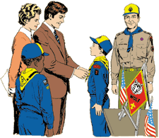 Scouts graduate to the next level of Cub Scouting