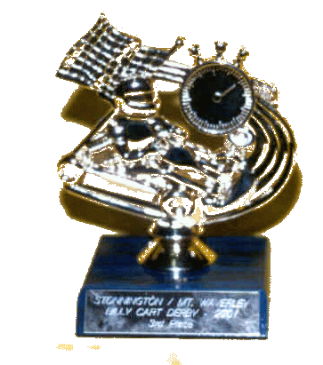 [Second Place Trophy for Best Presented Billycart]