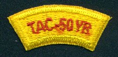 Worn by Scouts and Leaders participating in TAC 50-year celebration.