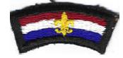 Features red, white and blue stripes with a yellow fleur-de-lis.&nbsp; Worn by Scouts and Leaders completing the following requirements during the Anniversary Celebration of BSA:&nbsp; 1)&nbsp; Have at least 25% of the unit prepare and post anniversary posters, 2) Prepare/conduct a display pertaining to the Scouting Program, 3) Have the unit membership wear their uniforms to school at least one day during the anniversary month, 4) Attend religious services as a unit on Scout Sunday or Scout Sabbath.