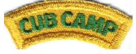 Worn by Scouts and Leaders attending an approved Cub Scout Day Camp.
