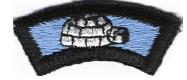 Features a white igloo on a blue background.&nbsp; Worn by Scouts and Leaders who participate in a District-approved/conducted Klondike Derby.