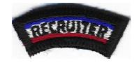 Red, white and blue stripes with black lettering.&nbsp; Worn by Cub Scouts who recruit a new youth into TAC and helps that youth with the entrance requirements.&nbsp; Certification must include the name of the new member and the registration form must be on file at TAC.&nbsp; 