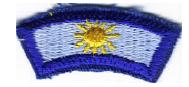 Features the golden sun on a sky blue background.&nbsp; Worn by Cub Scouts and Leaders who have earned the National Summertime Pack Award.