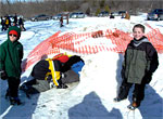 Snow Shelter at Day Camp