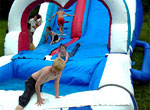 Water Slide at Day Camp