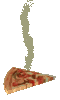 Love that pizza ... a snack for later on?