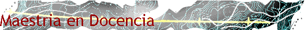 Maestria en Docencia