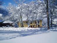 View of our house from the Veiga de Vallado