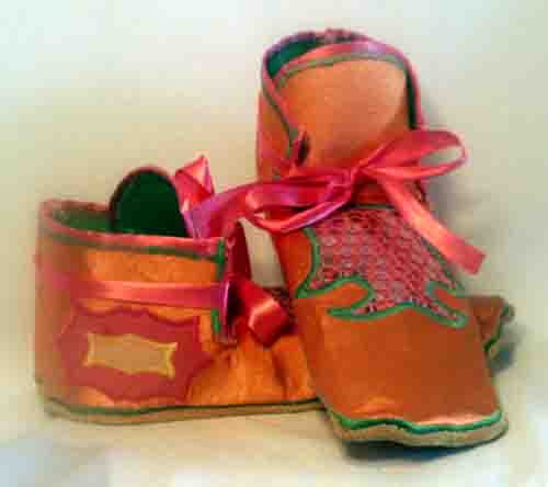 cloth moccasins