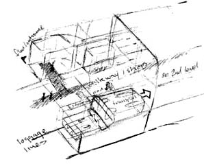 Cross Section of the Main Hub