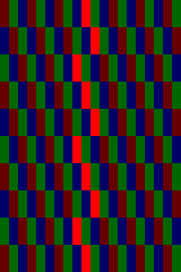ClearType (RGB decimation) method