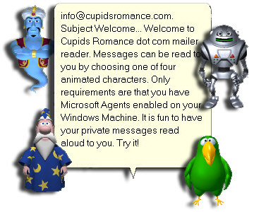 personal and private email accounts with voice reading software