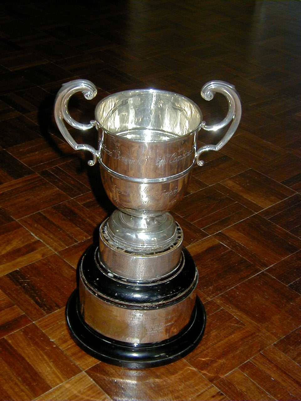 The Len Forge Trophy - Presented to the Old Gits - Champions Division 5 Season 2002/2003