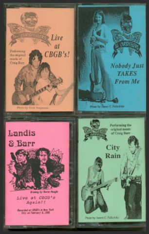 The Curbfeelers released cassette recordings done in Wisconsin and at CBGB's in New York