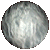 witch flying across moon