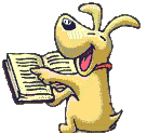 dog reading