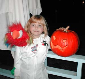 Haloween Costume... The Dead Veterinarian