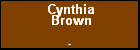Cynthia Brown