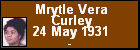 Mrytle Vera Curley