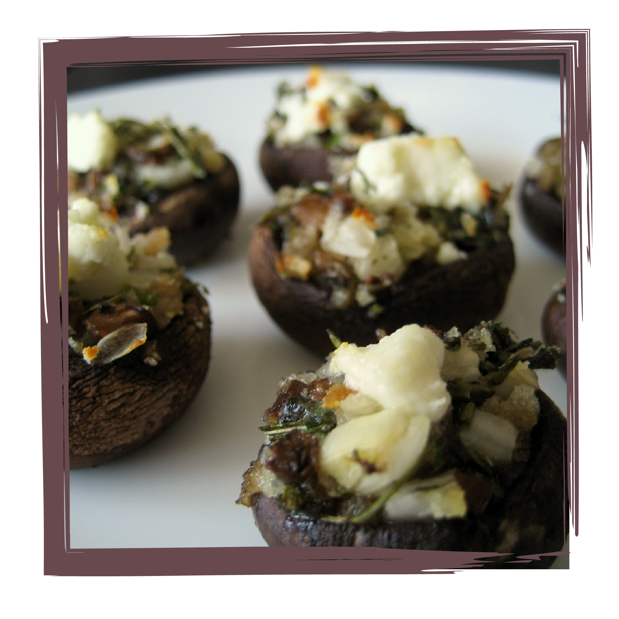 Stuffed Mushrooms;