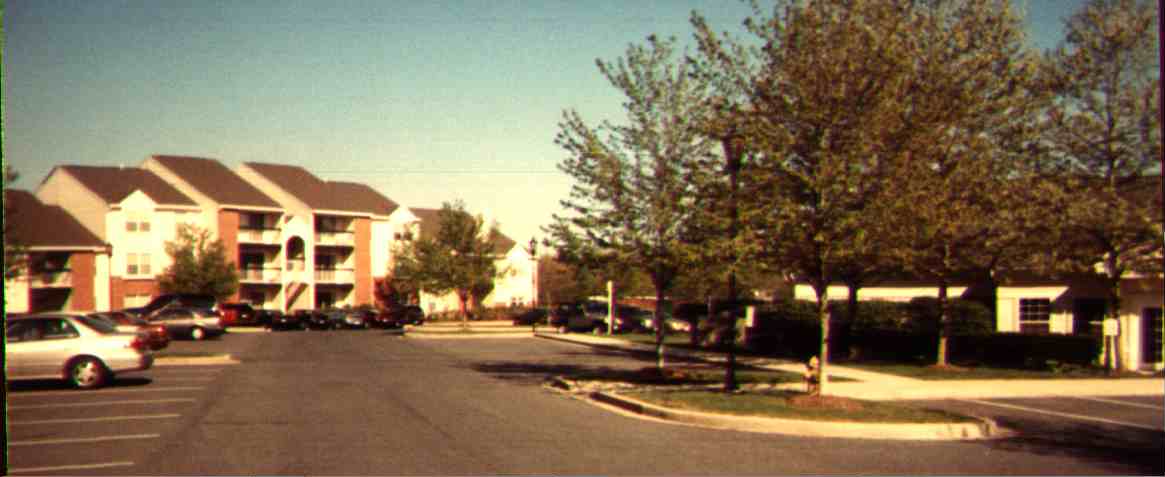 KingsCrest Apartment Homes (Club house/pool/tennis to right)
